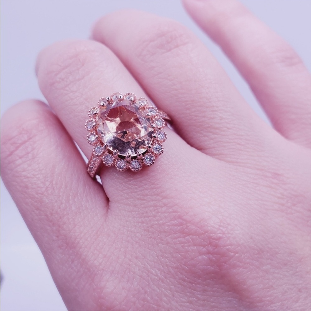 Morganite Ring - Picture 4 of 9